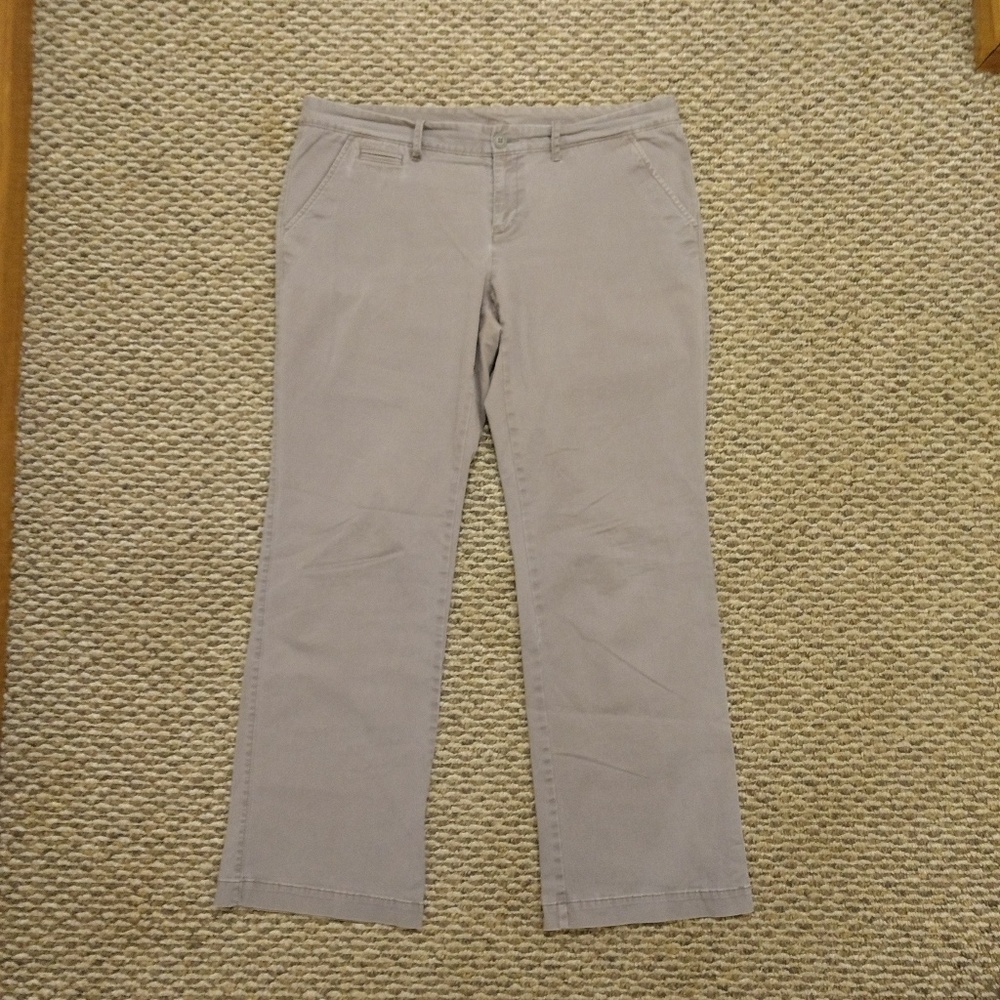 London Jean Women's Gray/Green Trousers Size 16